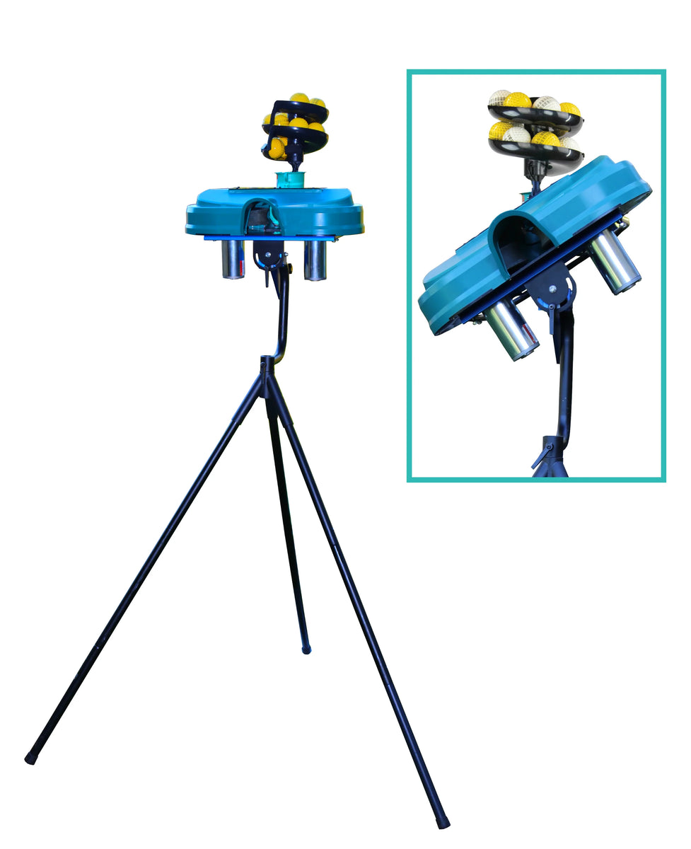 Paceman 525 Cricket Bowling Machine Orange Sports Aus