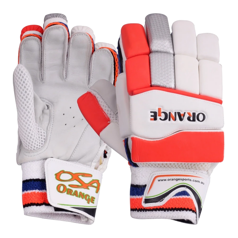 Orange Sports Panoply Batting Gloves Junior (6789210406964)