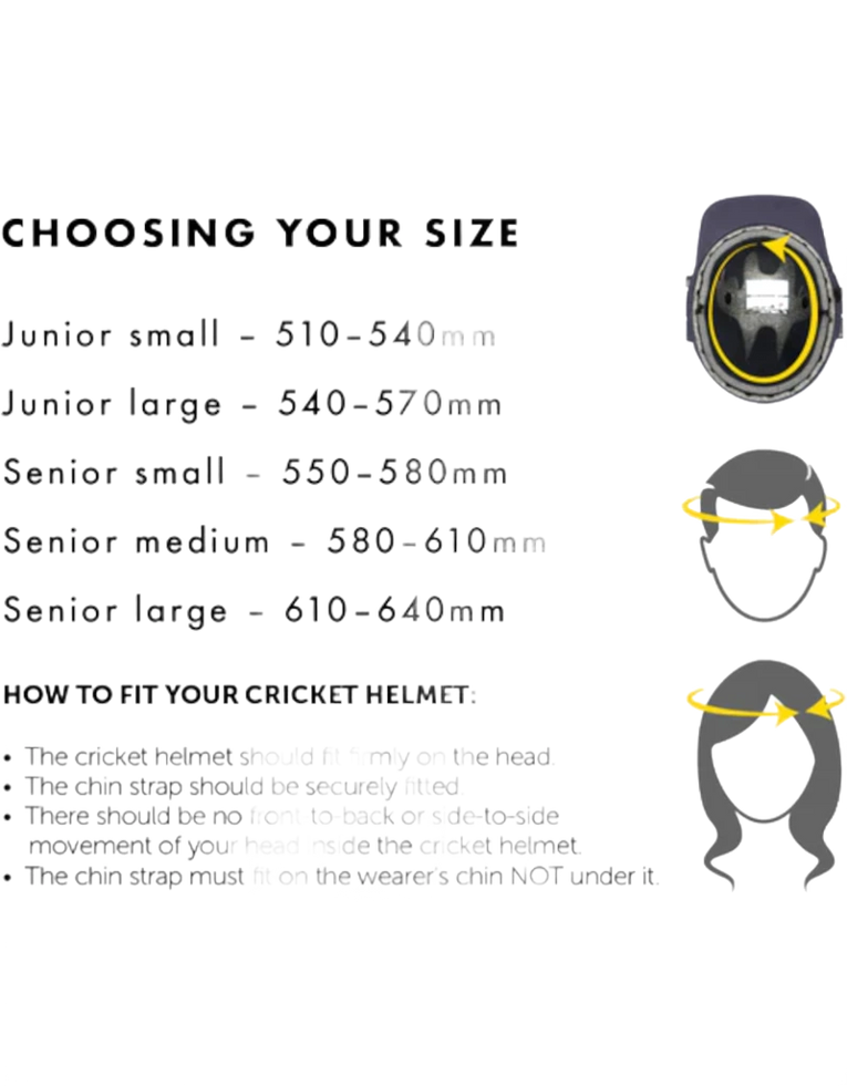 Masuri C Line Steel Junior Cricket Helmet