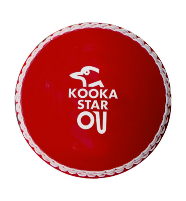 Kookaburra Star Cricket Ball Orange Sports Aus