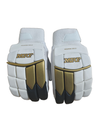 MRF Weapon Gold Junior Batting Gloves New 2025