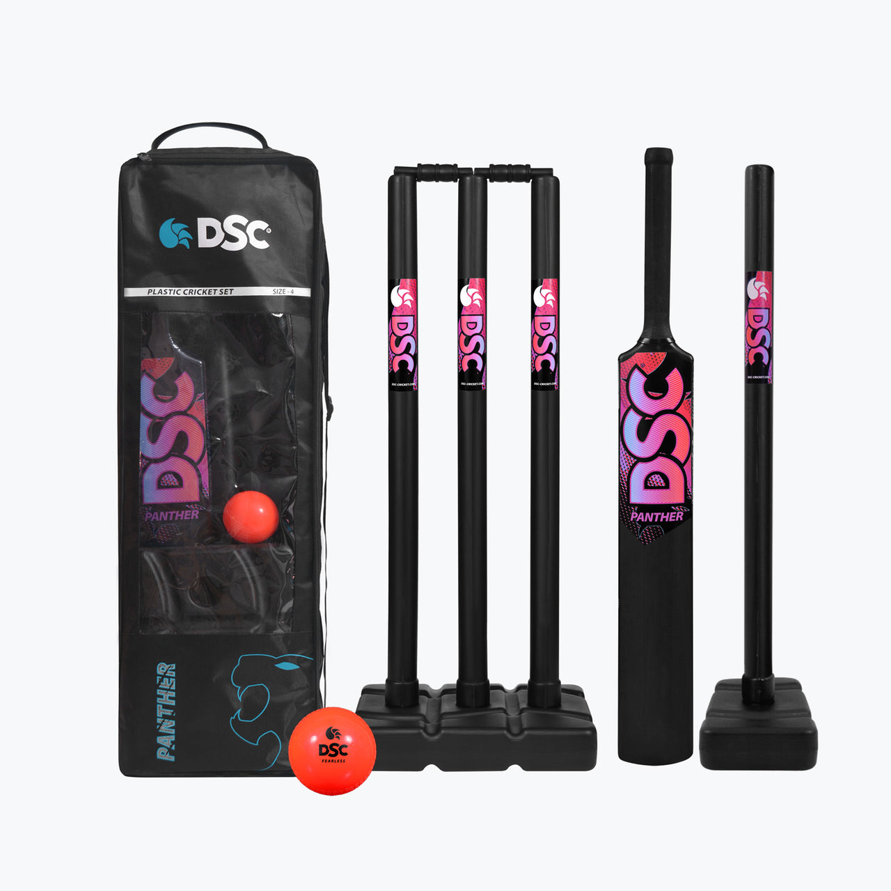 DSC Panther Plastic Junior Cricket Set New 2025