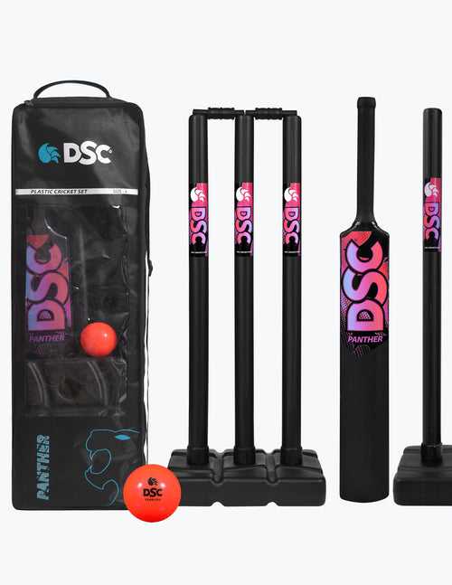 Load image into Gallery viewer, DSC Panther Plastic Junior Cricket Set New 2024
