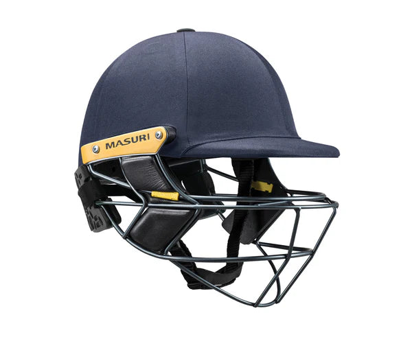Masuri E-Line Steel Cricket Helmet with Neck Guard