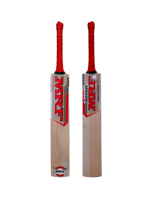 Load image into Gallery viewer, MRF Genius Grand Platinum Junior Cricket Bat 2024
