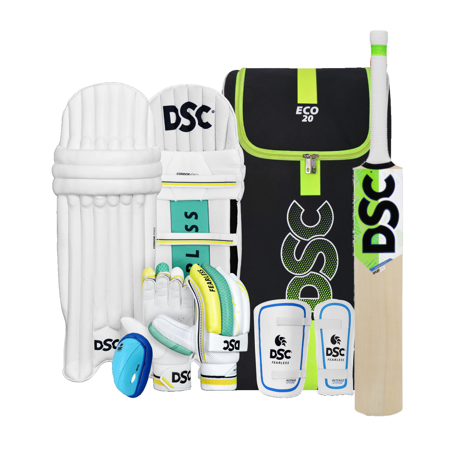 DSC Economy Kashmir Willow Junior Cricket Set New 2024