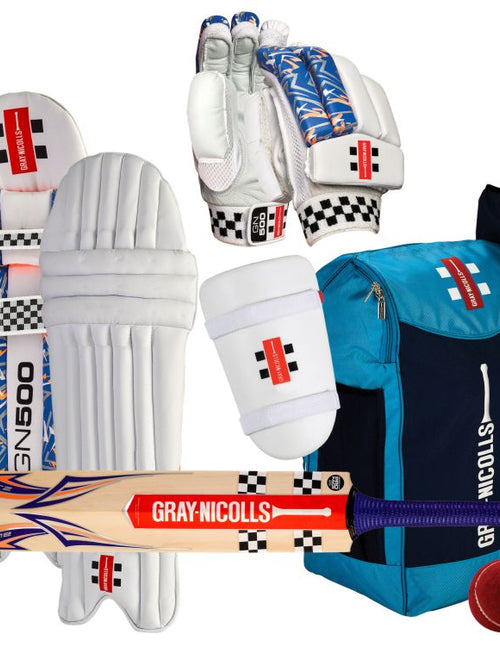 Gray Nicolls Junior Cricket Set 2025 Ambidextrous – Orange Sports Aus