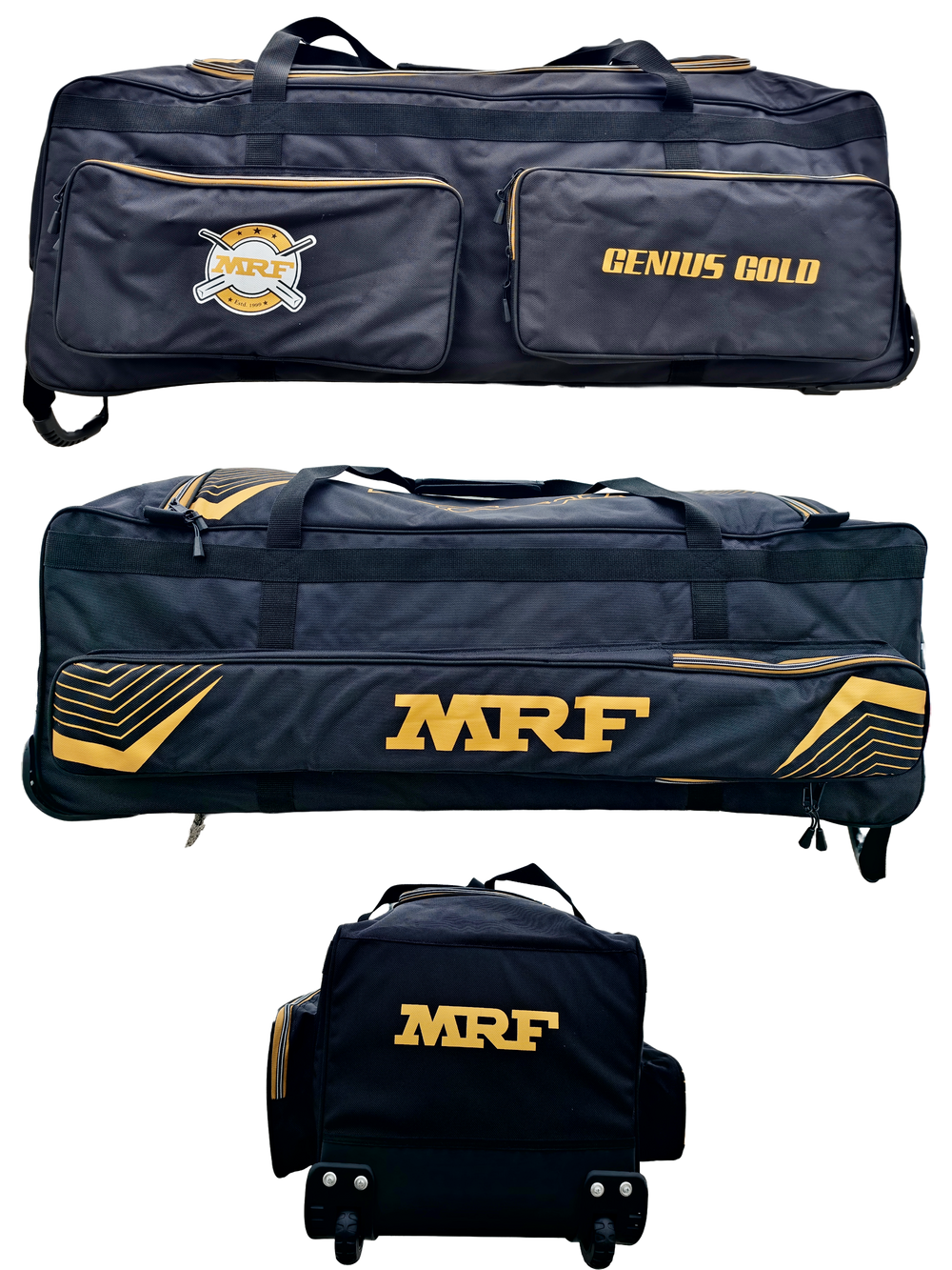 MRF Genius Gold Wheel Bag New 2025