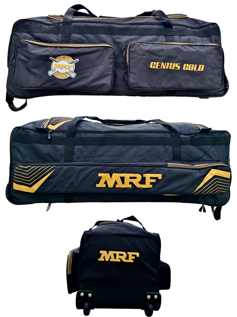 MRF Genius Gold Wheel Bag New 2025