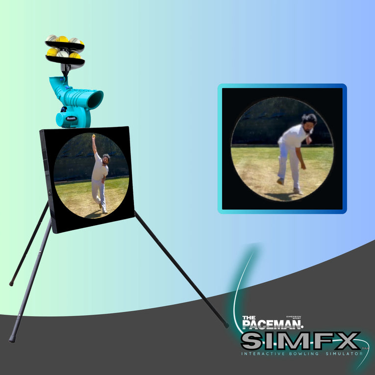 Paceman SimFX Interactive Bowling Simulator Screen