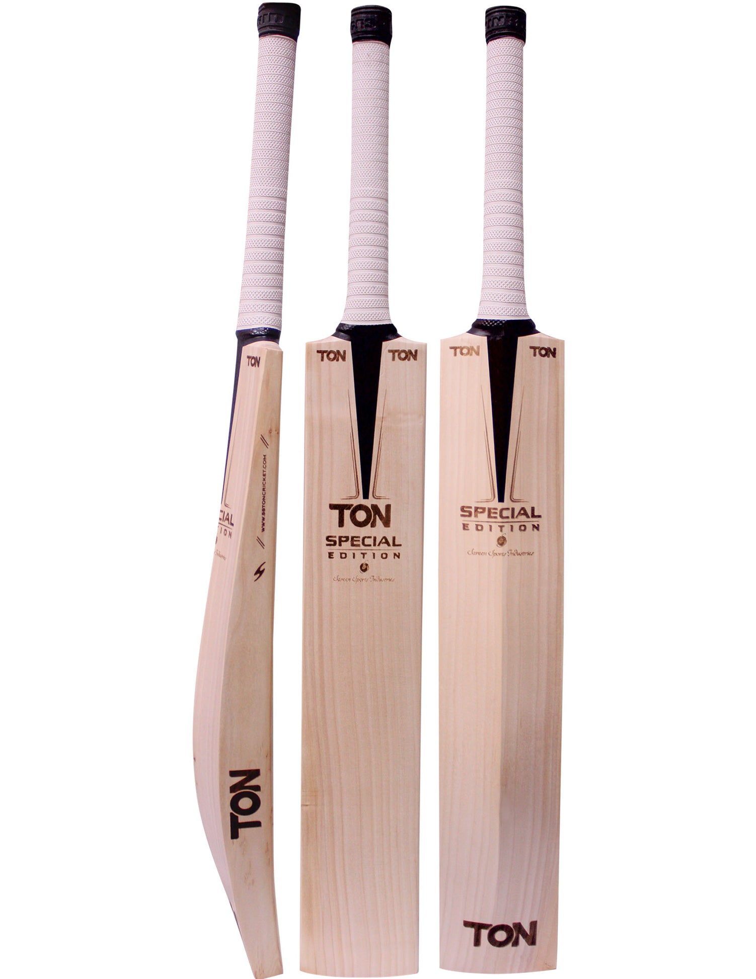 SS Ton Laser Engraved Special Edition Cricket Bat New 2024