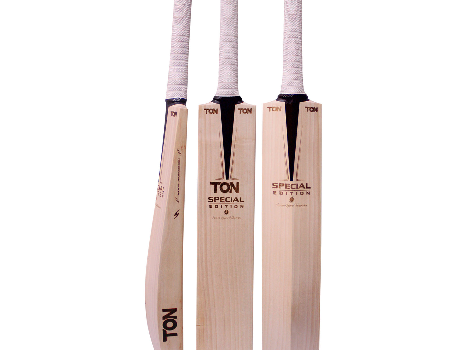 SS Ton Laser Engraved Special Edition Cricket Bat New 2024
