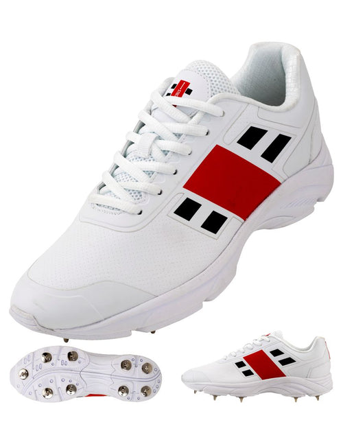 Load image into Gallery viewer, Gray Nicolls Velocity 3.0 Full Spike Cricket Shoe
