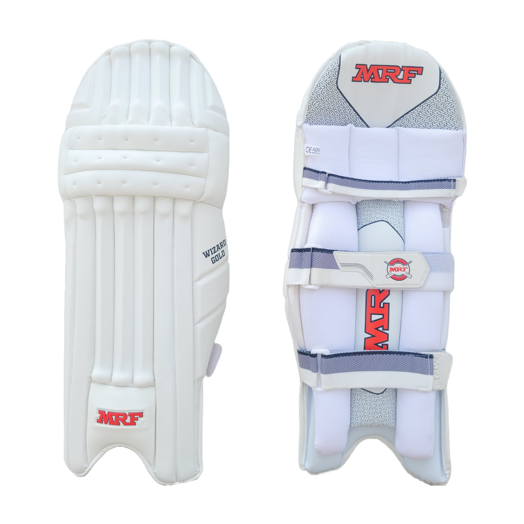 MRF Wizard Gold Batting Pads New 2024