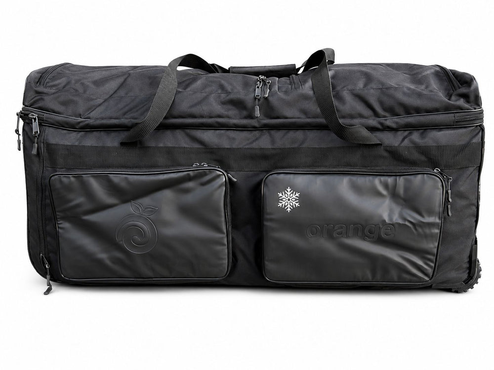 Orange Sports Black Edition Wheelie Bag