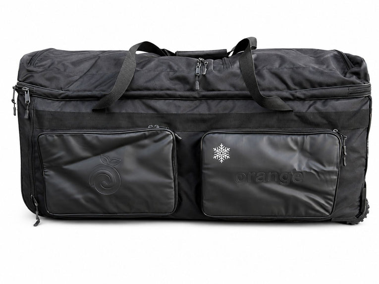 Orange Sports Black Edition Wheelie Bag