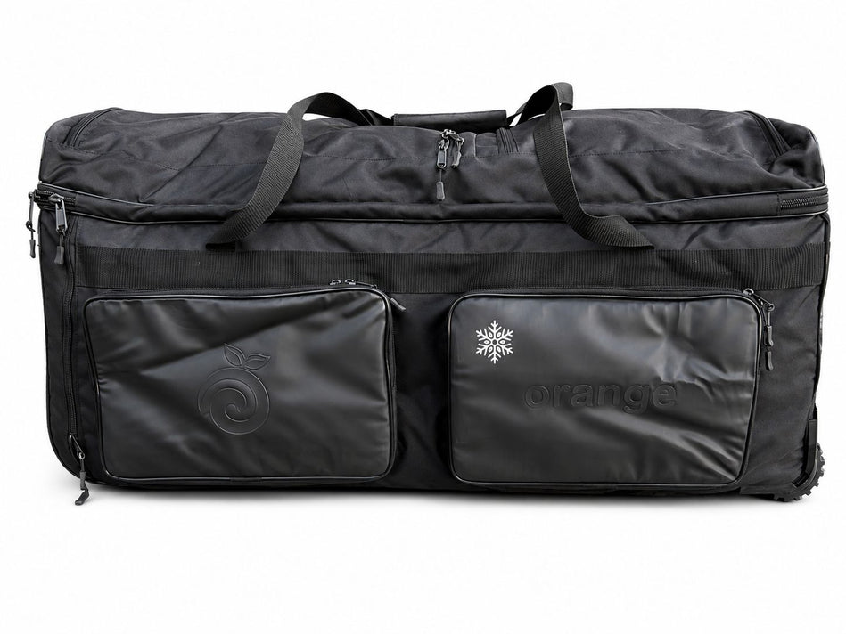 Orange Sports Black Edition Wheelie Bag