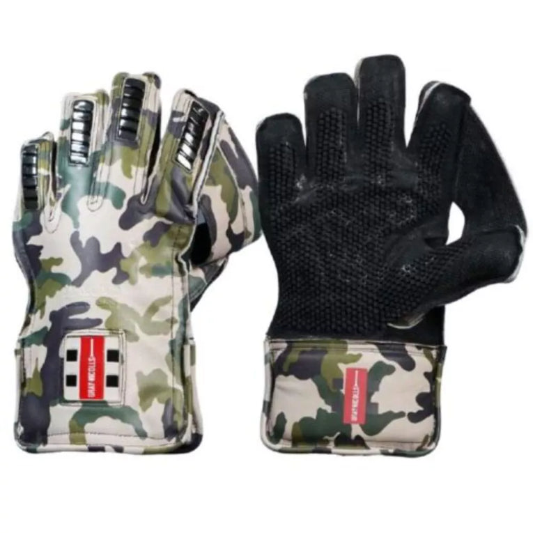 Gray Nicolls Limited Edition Players Camo Wicket Keeping Gloves New 2025