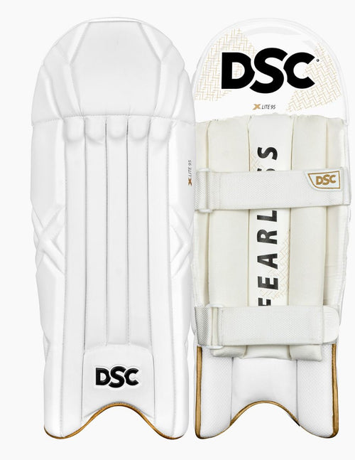 Load image into Gallery viewer, DSC Xlite 95 Wicket Keeping Pads New 2024
