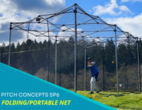 Pitch Concepts SP6 Folding/Portable Cricket Net