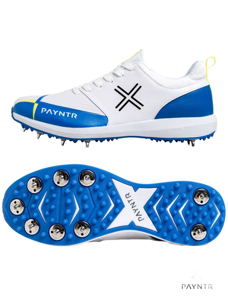 Payntr V Spike Shoes White Blue (6781802741812)