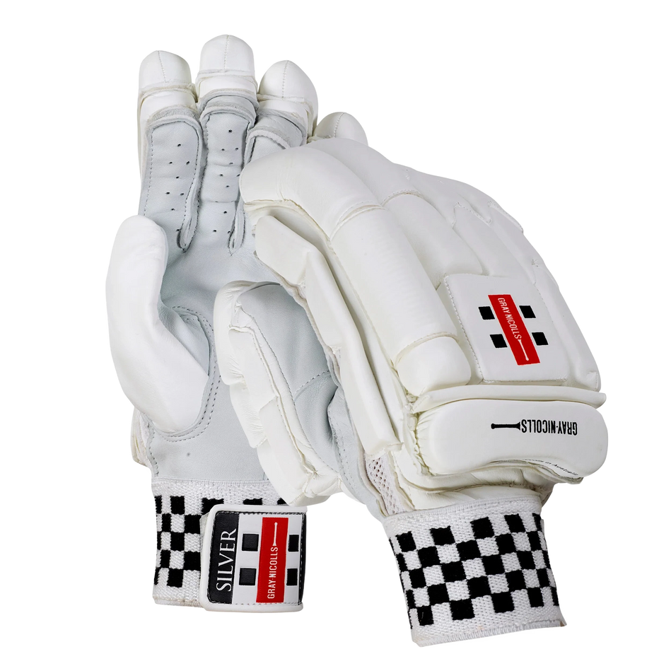 Gray Nicolls Silver Batting Gloves