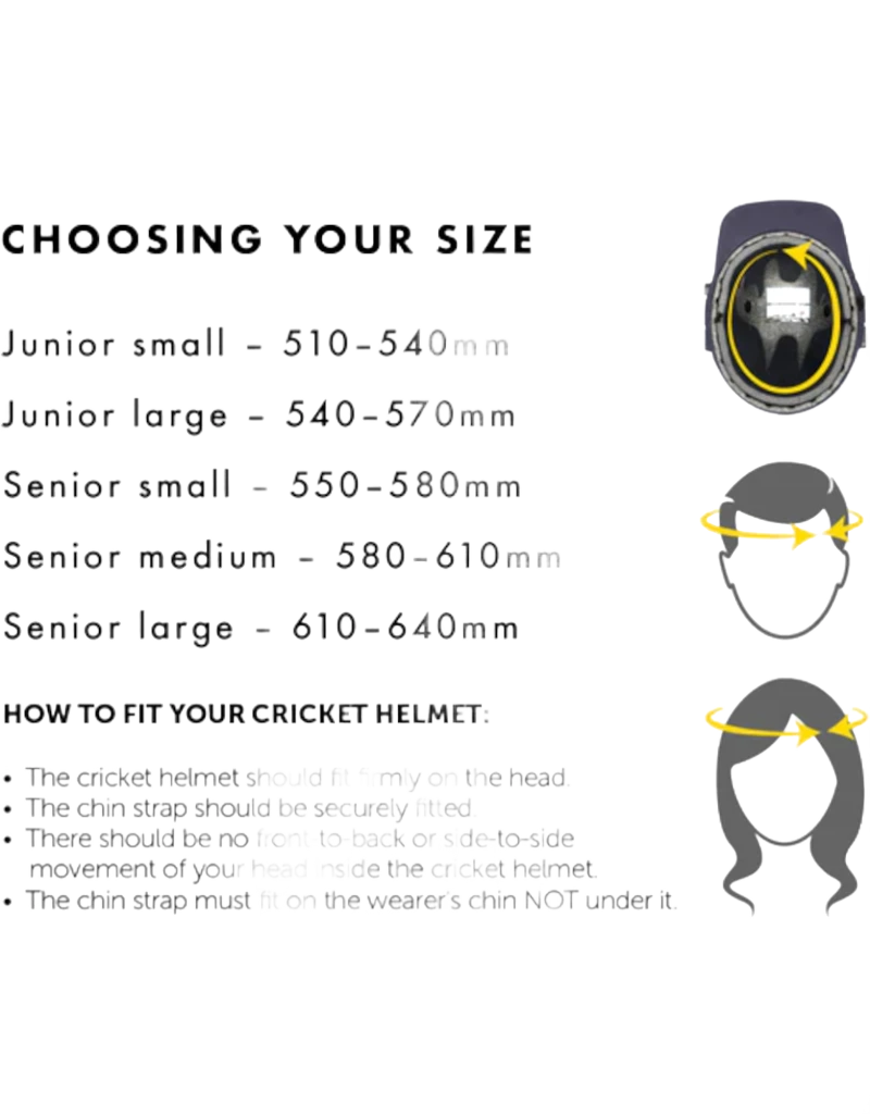 Masuri C Line Steel Junior Cricket Helmet
