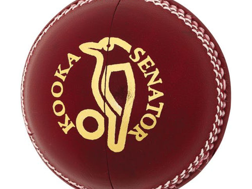 Load image into Gallery viewer, Kookaburra Senator Cricket Ball Red 4Pc (6789714542644)
