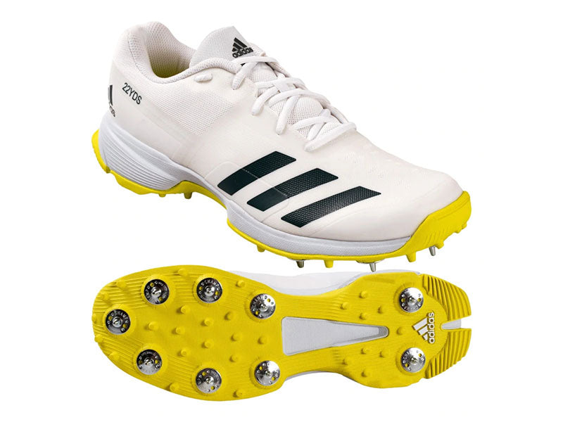 Adidas 22 YDS Cricket Spike Shoes (6781349232692)