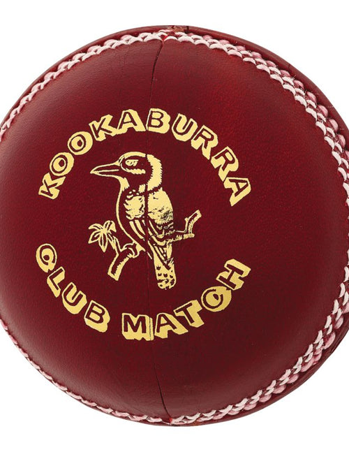 Load image into Gallery viewer, Kookaburra Club Match Cricket Ball Red (6789705760820)
