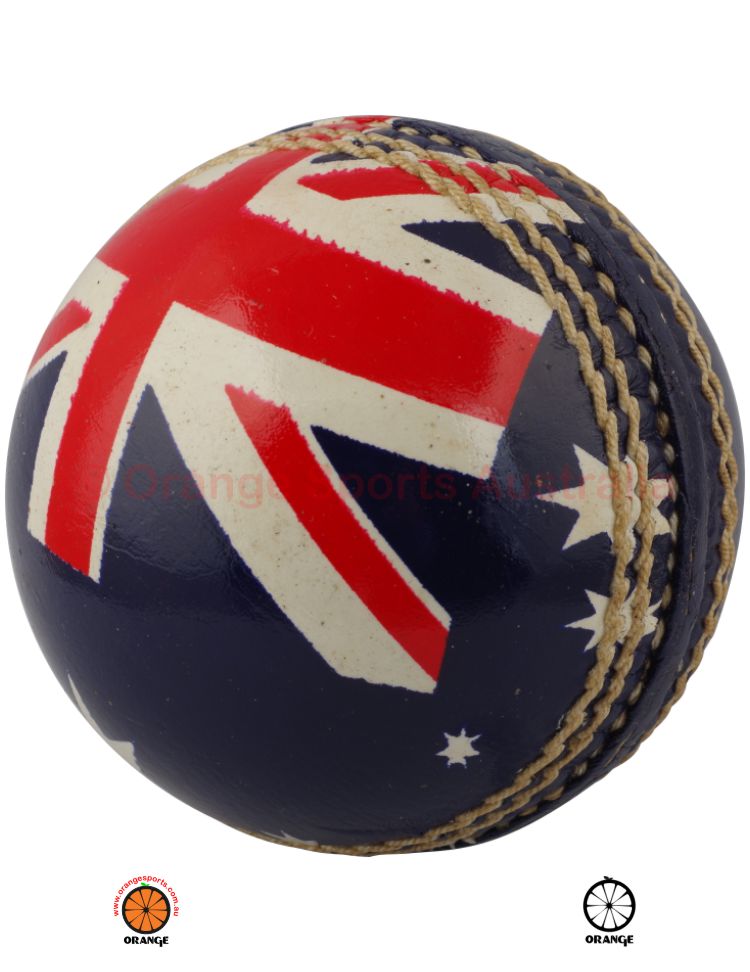Australian Flag Cricket Ball For Autograph (6789267128372)
