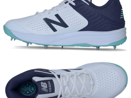 Load image into Gallery viewer, New Balance CK4030 J4  Spike Cricket Shoes
