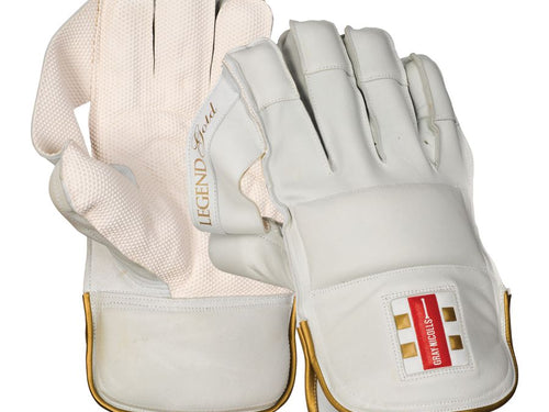 Load image into Gallery viewer, Gray Nicolls Legend Gold Wicket Keeping Gloves (6784330367028)
