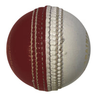 Red White Cricket Training Ball (6789272928308)