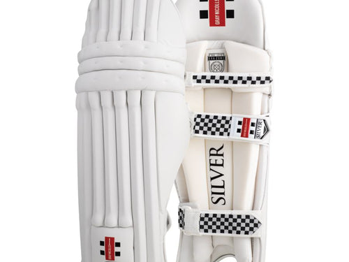 Load image into Gallery viewer, Gray Nicolls Silver Batting Pads (6789252677684)
