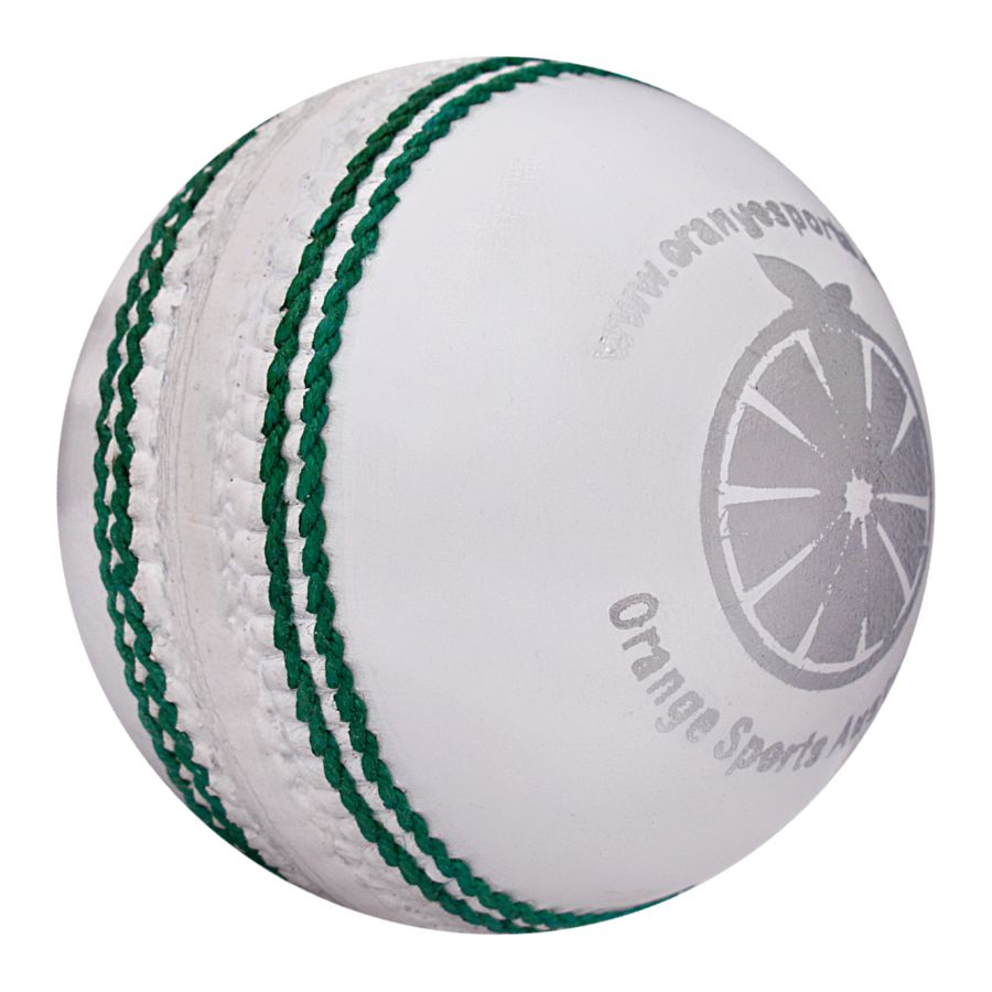 Training 142g 2 Piece White Cricket Ball (6789279154228)