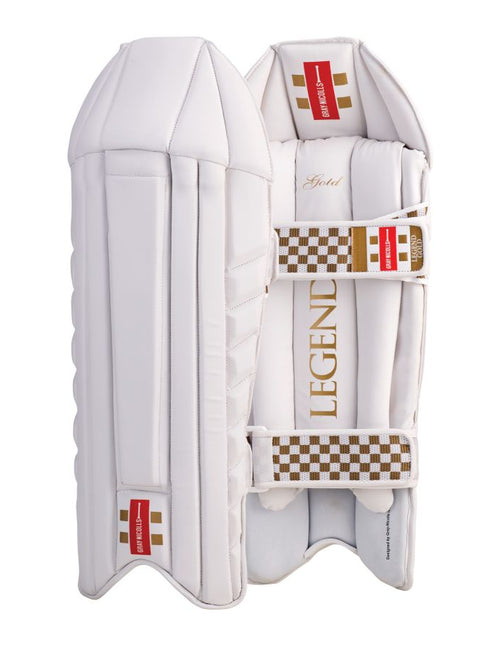 Load image into Gallery viewer, Gray Nicolls Legend Gold Wicket Keeping Pads (6784466681908)
