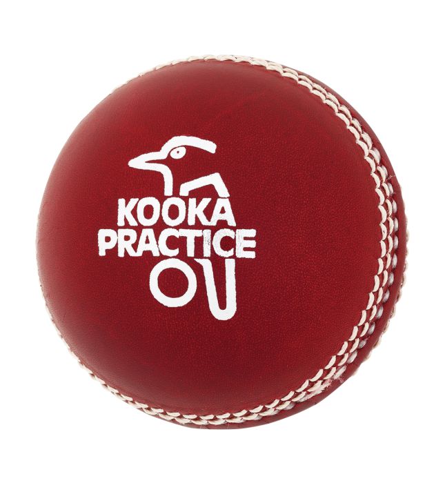Kookaburra Practice Cricket Ball Red (6824472084532)
