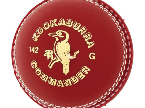 Load image into Gallery viewer, Kookaburra Commander Cricket Ball Red (6789706022964)
