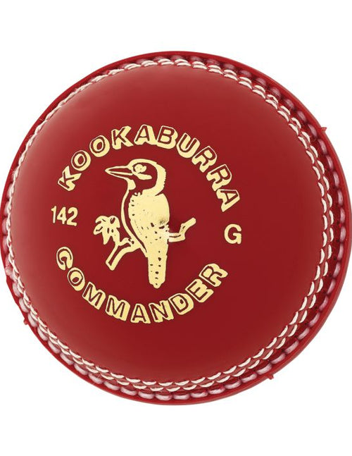 Load image into Gallery viewer, Kookaburra Commander Cricket Ball Red (6789706022964)
