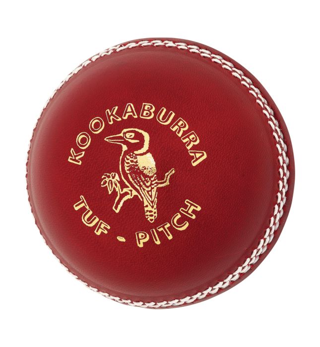 Kookaburra Tuf Pitch Cricket Ball Red (6789715492916)