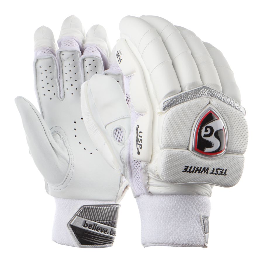 SG Test White Batting Gloves (6787897688116)