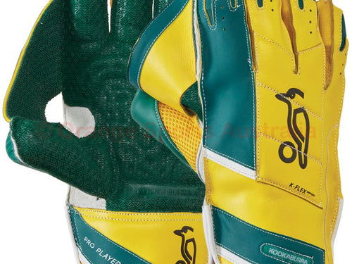 Load image into Gallery viewer, Kookaburra Pro Players Wicket Keeping Gloves (6784381386804)
