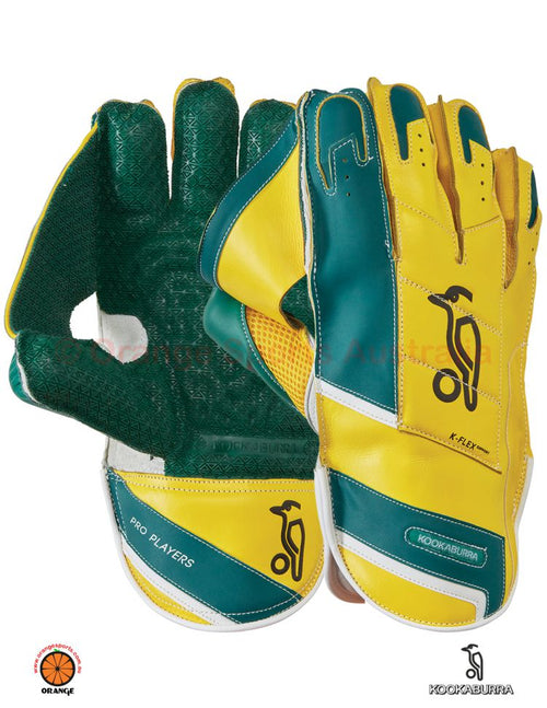 Load image into Gallery viewer, Kookaburra Pro Players Wicket Keeping Gloves (6784381386804)
