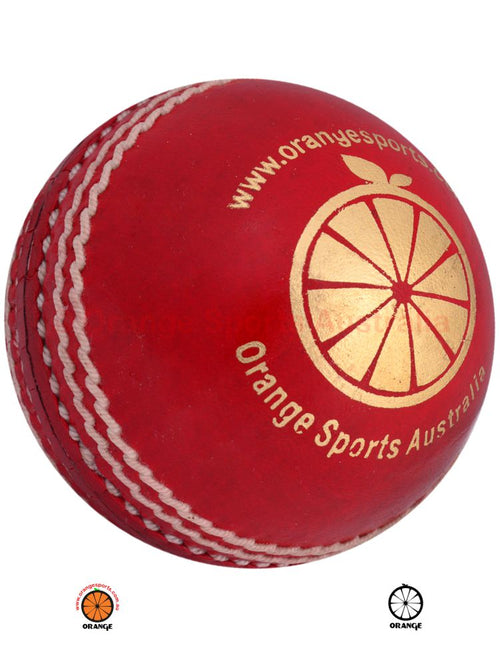 Load image into Gallery viewer, Training 156g 2 Piece Red Cricket Ball (6789279219764)
