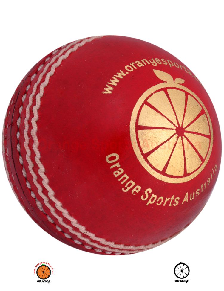 Training 156g 2 Piece Red Cricket Ball (6789279219764)