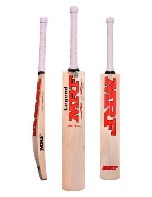 Load image into Gallery viewer, MRF VK 18 Legend 1.0 Junior Cricket Bat (6782277746740)
