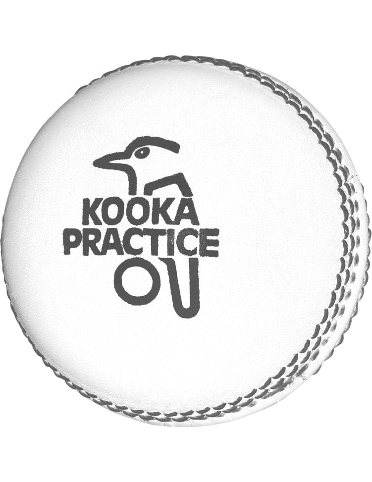 Kookaburra Practice Cricket Ball White (6789707989044)