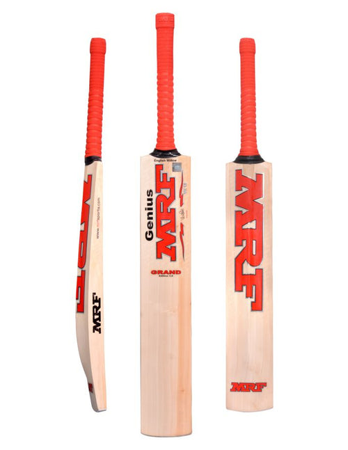 Load image into Gallery viewer, MRF Genius Grand Edition 1.0 Junior Cricket Bat (6782274306100)
