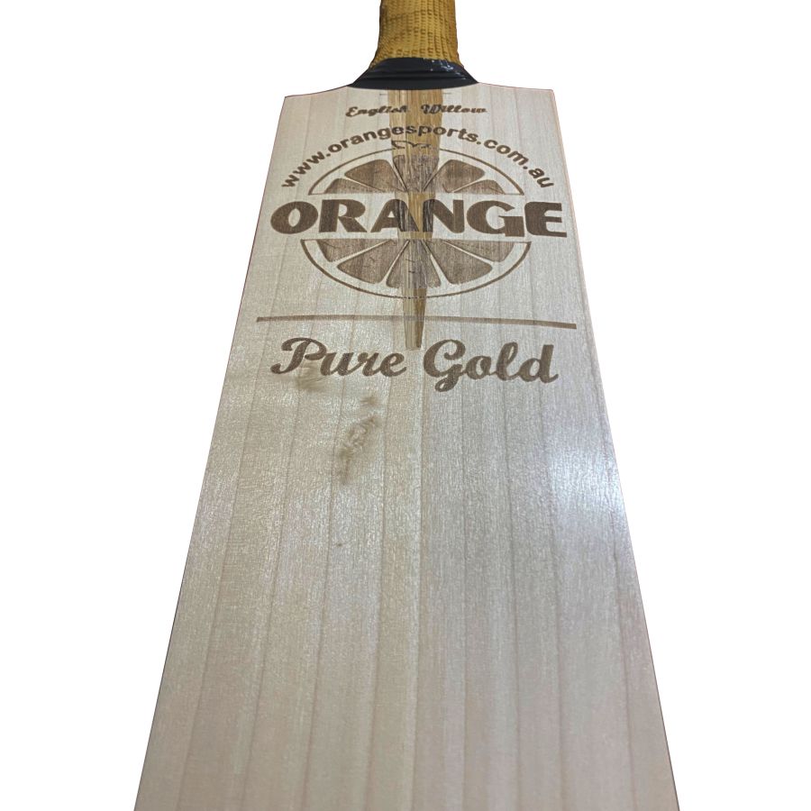 Orange Sports Pure Gold Reserve Grade Cricket Bat (6787028910132)